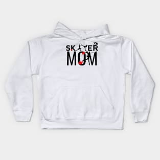 Canadian Figure Skatting Mom Kids Hoodie